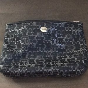 Coach pouch bag/ make up case/ clutch